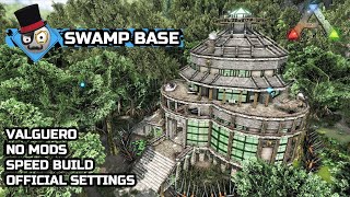 Ark: Genesis - Large house Build - Bog Biome Base Design (Speed Build)
