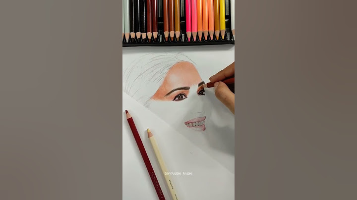 WIP ✨ Brustro Skin tone Coloured Pencils | Realistic sketch #pencildrawing #madhuridixit #art