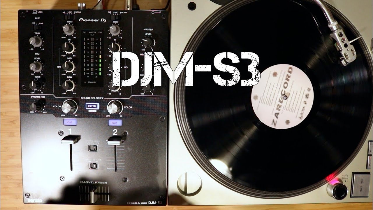 Pioneer DJM-S3 Unboxing, Demo, and Overview of 2 Channel Mixer