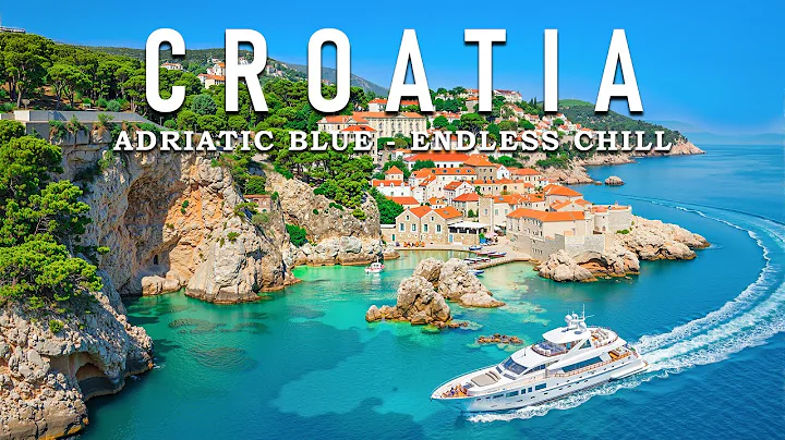 [4K] Croatia 2025 🇭🇷 Sunlit Coastlines & Adriatic Views Aerial Journey With Deep House Chill