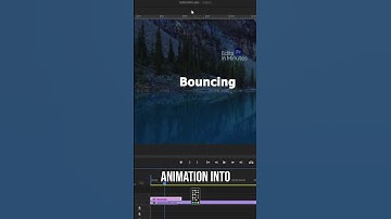 Create EYE-CATCHING Bounce Text Animation in Premiere Pro [2024]