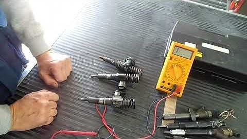 Diferenciar inyector diésel con actuador piezoeléctrico, de inyector con  actuador electromagnético.