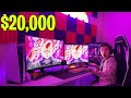Mini Mamba's Official 2021 Fortnite Gaming Setup/ Room Tour! ($20,000)