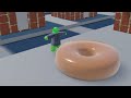 hungry piccolo &amp; big donuts (3D animation)