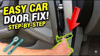2010-2016 Cadillac SRX Door Check Replacement & Door Panel Removal - Door Stopper Check Link Limiter