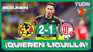 Highlights and goals - América vs Toluca | Liga MX - Matchday 15 Clausura 2026 | TUDN