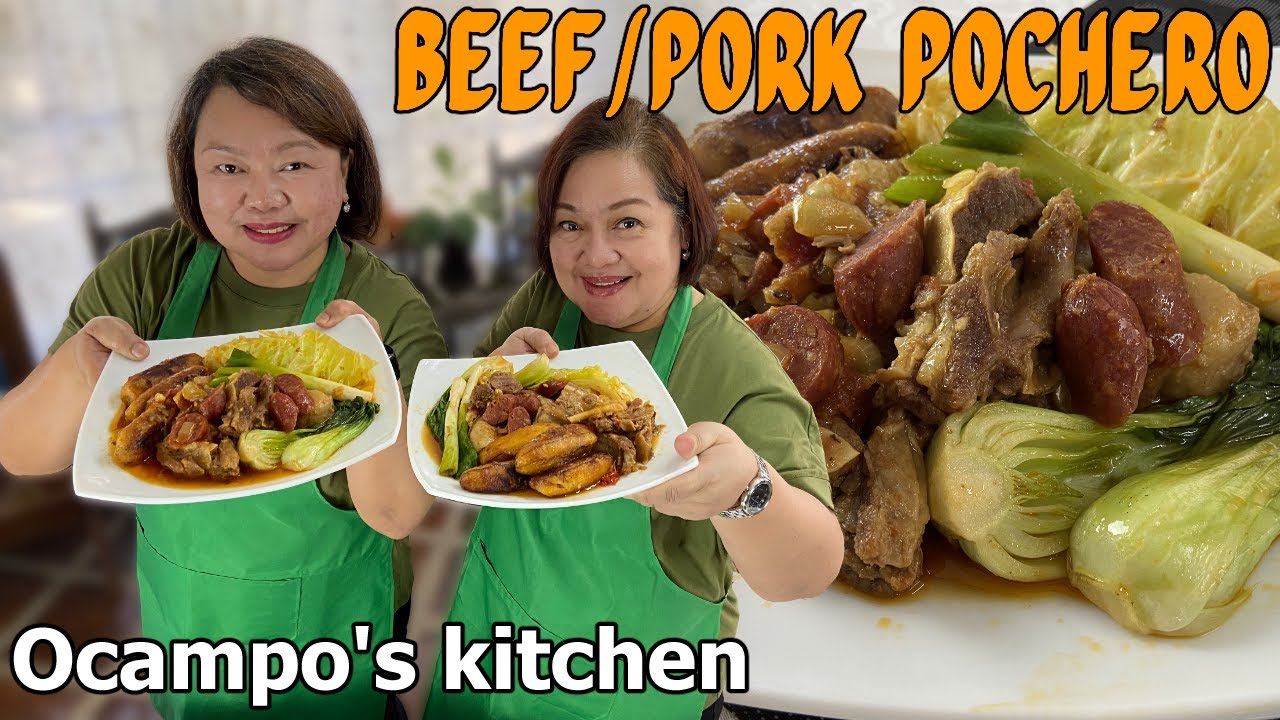 Sweet and Savory Beef and Pork Pochero