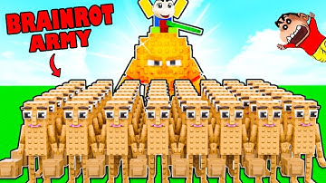I Created BIGGEST BRAINROT ARMY to Conquer ROBLOX with SHINCHAN and CHOP
