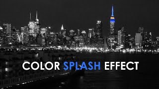 How to create a Color Splash Effect in Adobe Photoshop - Tutorial screenshot 2