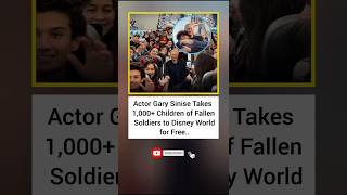 He Took 1,000+ Gold Star Children To Disney World For FREE! 🏰✨ #shorts