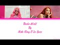 Barbie World (with Aqua)- Nicki Minaj and Ice Spice Color Coded Lyrics