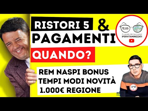 CONFERME e PAGAMENTI, quando?! Doppio REM Proroga Naspi Bonus 1000€ ANCHE DALLA REGIONE [Ristori 5]