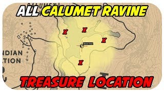 ALL Calumet Ravine Treasure Map Location