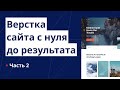 Верстка сайта с нуля до выгрузки на хостинг. Адаптивная верстка из Figma. Часть №2