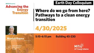 Where do we go from here Pathways to a clean energy transition