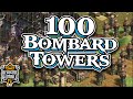 100 Bombard Towers... Will It Work? | RR4