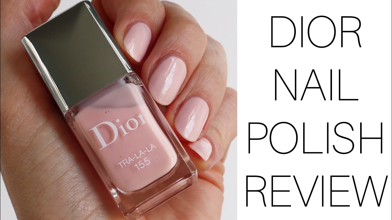 DIOR NAIL POLISH 155 TRA LA LA, DIOR VERNIS LONG WEAR NAIL POLISH