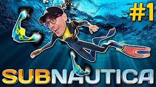 Subnautica BLIND Playthrough - [Episode #1] - Crash Land Me Daddy