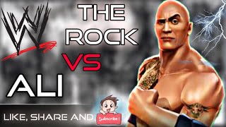 Ali The Rock Smackdown Wwe Mayhem Smackdownchampianship Wweandroid