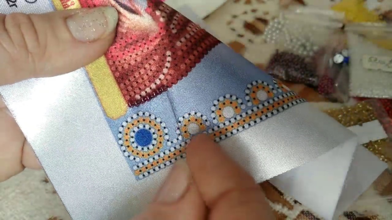 Как быстро вышивать бисером.