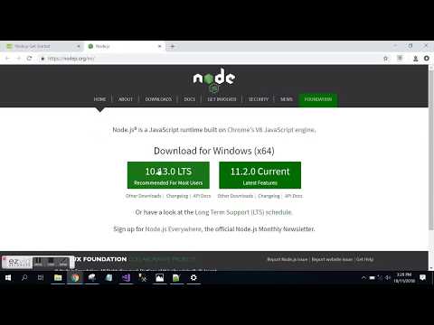 02 Set Up Node.JS and Hello World