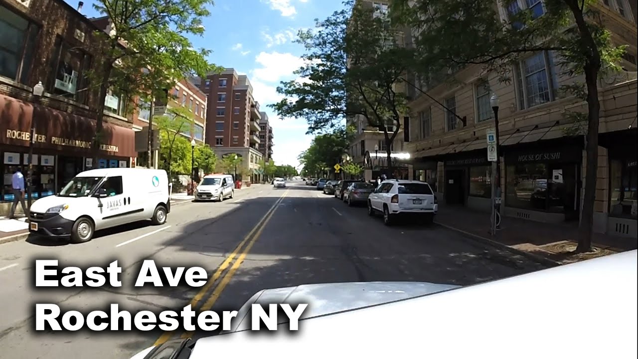 Driving Down East Ave Rochester NY 1080 60fps YouTube