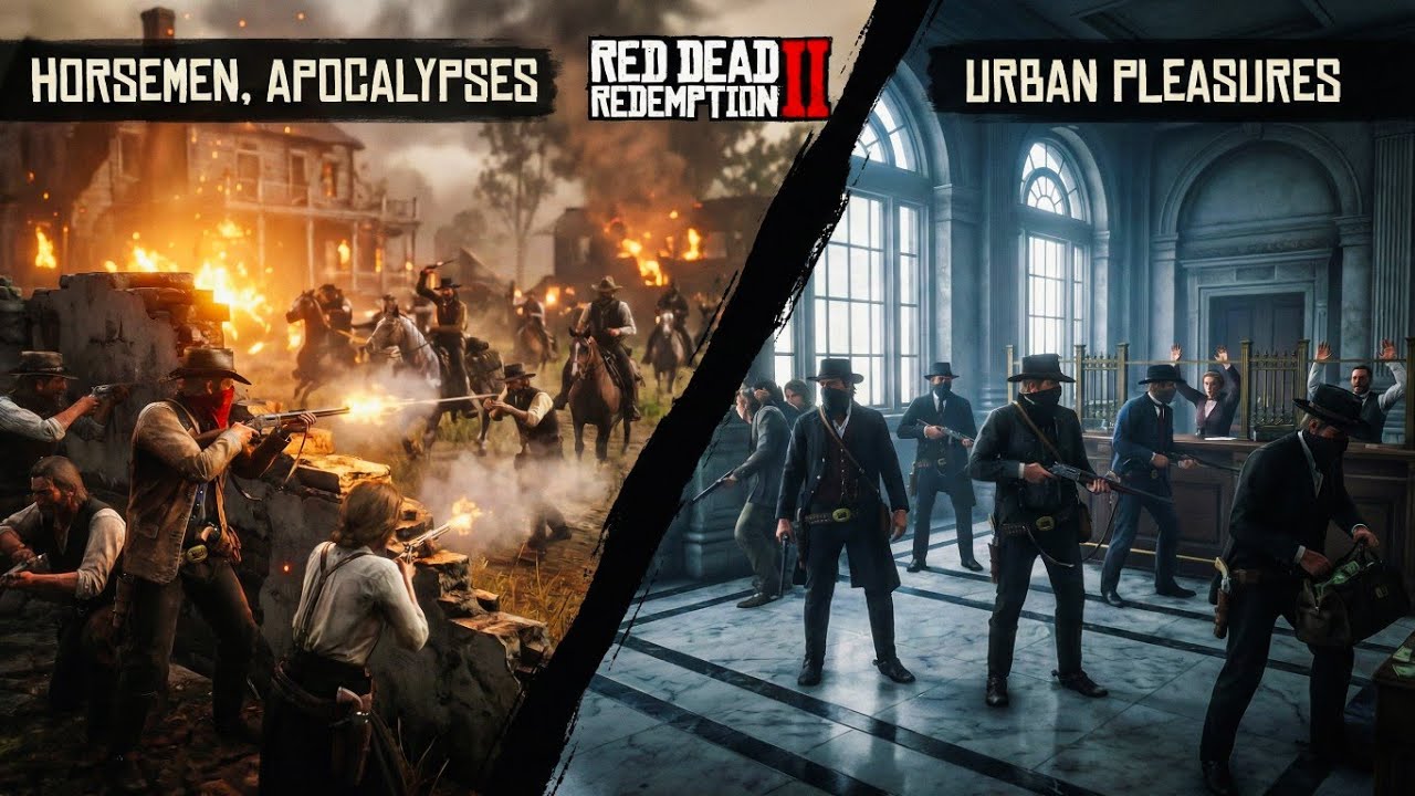 The Worst Dutch Plan | Horsemen, Apocalypses | Urban Pleasures | RDR2 4K