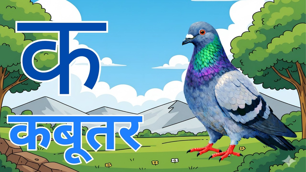 Hindi varnmala | क से कबूतर | अ से अनार | a se anaar | Daily Practice