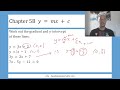 Year 12 Maths Chapter 5B: y = mx + c