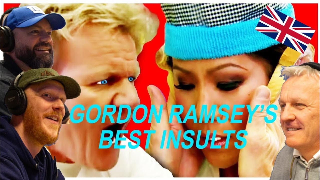 Gordon Ramsay BEST INSULTS COMPILATION REACTION!! | OFFICE BLOKES REACT!!