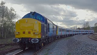 Unseen Footage From March/April Featuring Five Class 37s, 360s at Lydney, Freight Workings & More