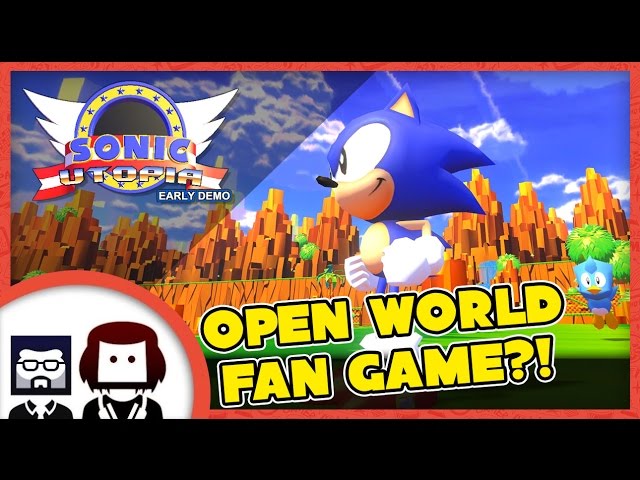 Sonic Utopia (4K 60FPS) - OPEN WORLD CLASSIC SONIC 3D - FAN GAME