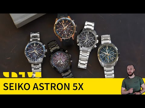 Новое поколение Seiko Astron GPS Solar 5x - самые точные часы в мире