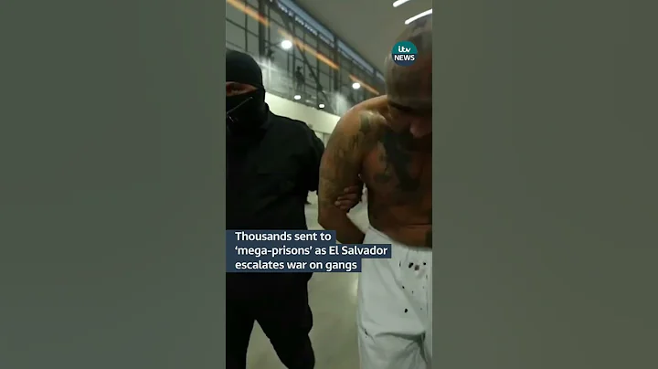 Thousands sent to ‘mega-prisons’ as El Salvador escalates war on gangs #itvnews #elsalvador