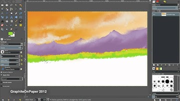 Speed Painting - Afternoon Memories Digital Painting - Gimp 2.8