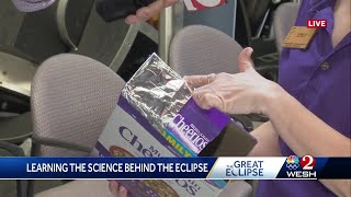 How to make a 'pinhole projector' for eclipse viewing