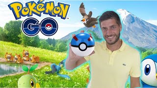 Ouverture Superball Pokemon Go Enorme