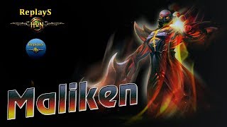 HoN replays - Maliken - Immortal - 🇷🇺 `Natzu Diamond II