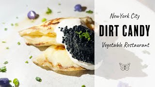 Dinner at Dirt Candy Vegetable Restaurant - New York City