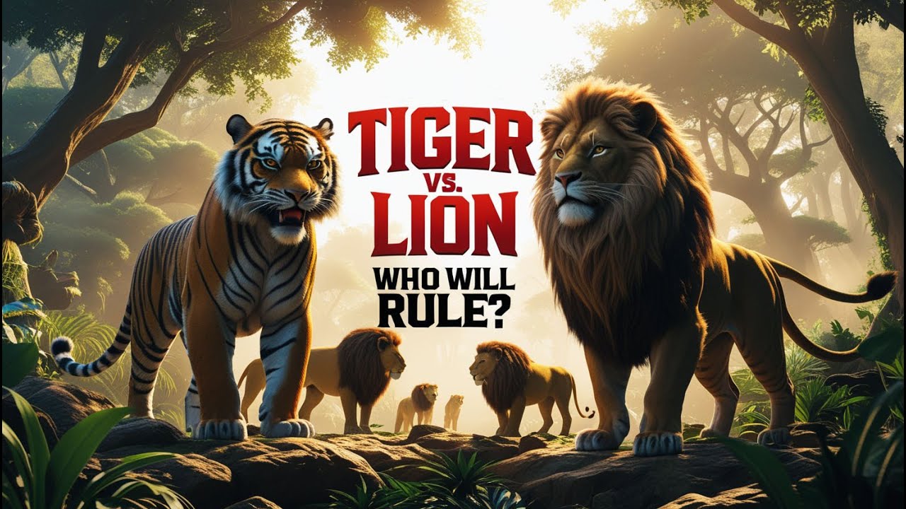 The Cruel Tiger vs. The Just Lion – A Jungle Story About Courage and Justice! 🐅🦁
