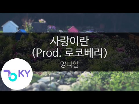 사랑이란 (Prod. 로코베리) - 양다일(LOVE IS - Yang Da ll) (KY.94026) / KY Karaoke