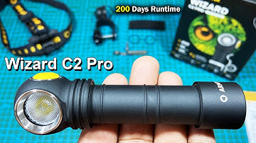 Wizard C2 Pro Armytek Flashlight headlamp [3in1 2500 lumens Portable headlamp]