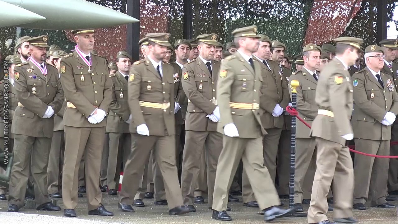 FESTIVIDAD DE SANTA BÁRBARA GRUPO SAM HAWK MILITAR SAN ROQUE 4 DICIEMBRE 2016