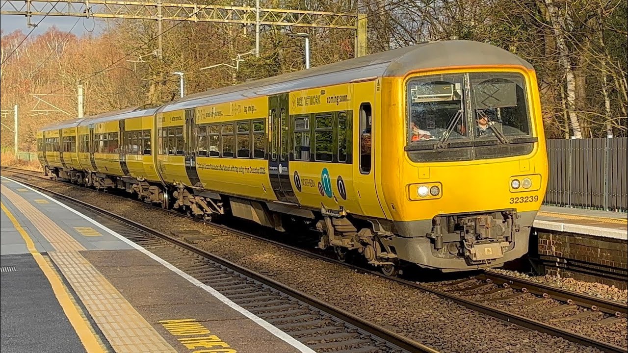 Train-Spotting At Poynton (17/01/26) | Cross Country, Northern & Avanti West Coast (4K)