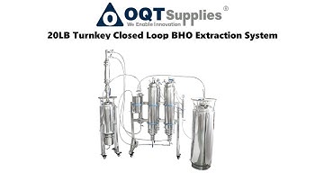 20LB Turnkey Closed Loop BHO Extraction System