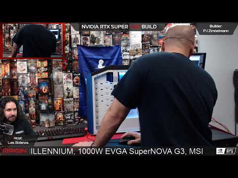 ORIGIN PC LIVE Build - GeForce RTX SUPER PC + Winner Announcement! - ORIGIN PC LIVE Build - GeForce RTX SUPER PC + Winner Announcement!