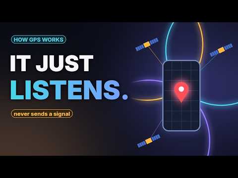 How GPS Actually Works: Your Phone Never Talks to Space