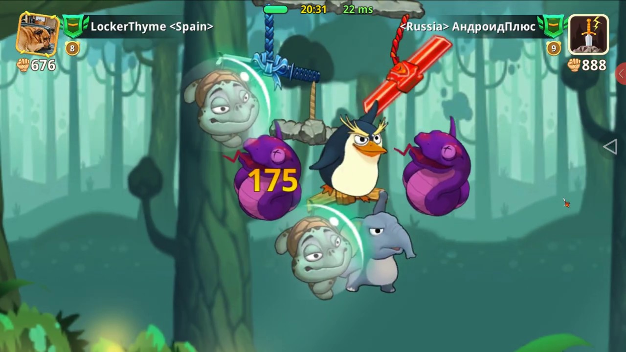 Битва зверей-Critter Clash прохождение серия #20🔘🔵🔴 игра для Андроид