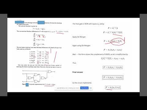 TVLSI Boolean Difference Problems