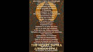 Download Lagu The Heart Sutra full English text - African style MP3